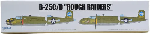 Miniatura 2 de Premium Hobbies B-25C/D Rough Raiders 1:48 Modelo de plástico Kit de avión 139V