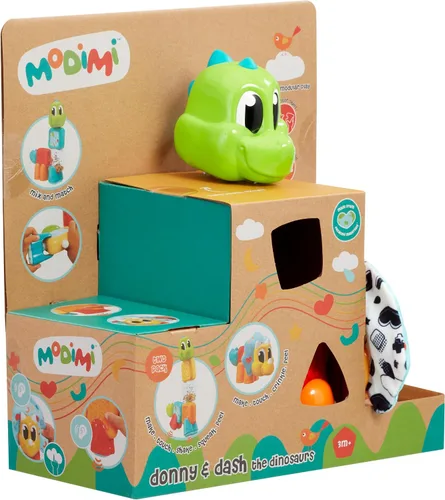 Miniatura 4 de Goliath Modimi - Juego de dinosaurios interactivos, multisensorial, sistema de juego modular, 3 meses en adelante