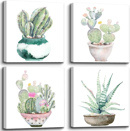 Miniatura 12 de dgbtcart Arte de Pared Mandala para Decoración de Baño, Arte Boho Cuadros Florales Impresiones de Pinturas para Decoración de Sala de Estar - Panel