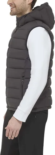 Miniatura 3 de Calvin Klein Mens Lightweight Hooded Puffer Vest