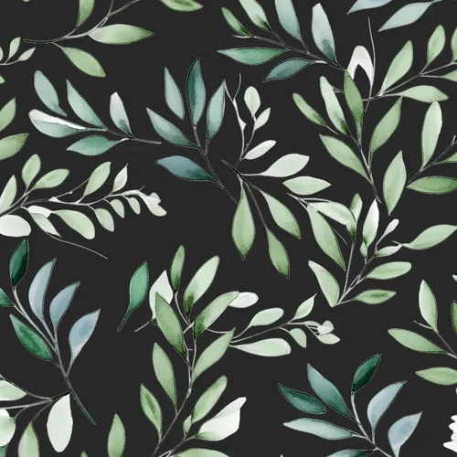 Miniatura 10 de Papel pintado verde de despegar y pegar, 17.5" x 118" Papel de contacto de hojas de salvia y oliva, papel pintado botánico moderno de verde