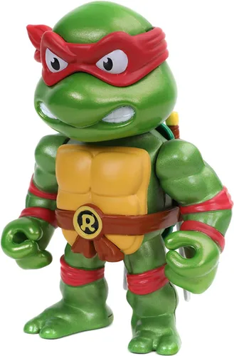 Miniatura 5 de Jada Toys Teenage Mutant Ninja Turtles 4 "" Raphael - Figura fundida a presión, juguetes para niños y adultos, rojo