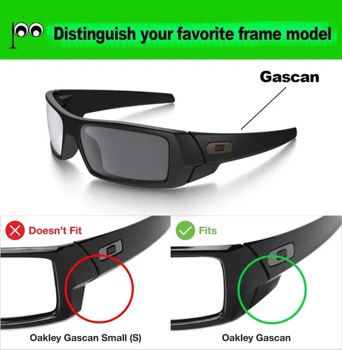 Miniatura 3 de Lentes de repuesto para gafas de sol Oakley Gascan OO9014