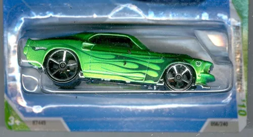 Miniatura 2 de HOT WHEELS 2010 CAZA DEL TESORO 12/12 VERDE '69 FORD MUSTANG