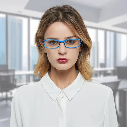 Miniatura 7 de Paquete de 5 pares de anteojos de lectura para computadora para hombres y mujeres con bloqueo de luz azul antifatiga para la lectura (5 Mix-6, 2.0)