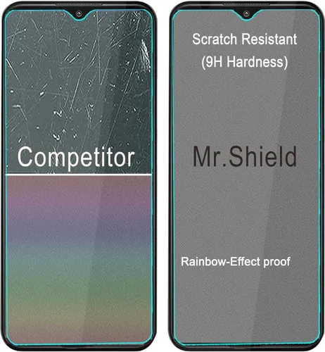 Miniatura 5 de Mr.Shield [Paquete de 3] Protector de pantalla para Nokia C210 [vidrio templado] [vidrio japonés con dureza 9H] Protector de pantalla
