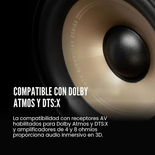 Miniatura 5 de Altavoces de Sonido Envolvente Polk Signature Elite ES10 - Certificados Hi-Res Audio, Compatible con Dolby Atmos y DTS:X, Tweeter de 1" y Woofer