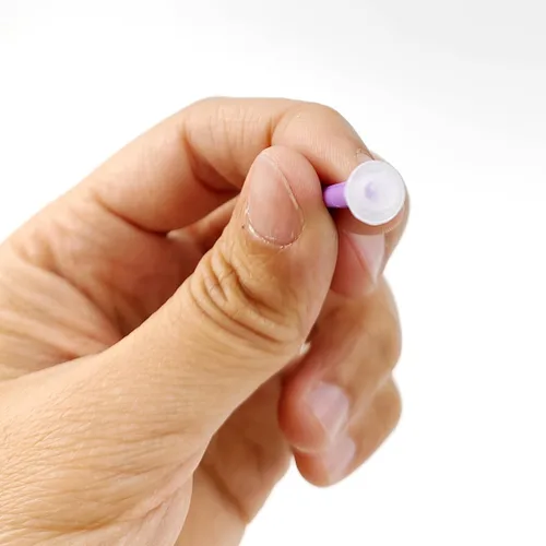 Miniatura 4 de ROYHOO Juego de 20 fundas de herramientas de inserción y removedor de lentes de contacto coloridas, pinzas de contacto portátiles con punta suave