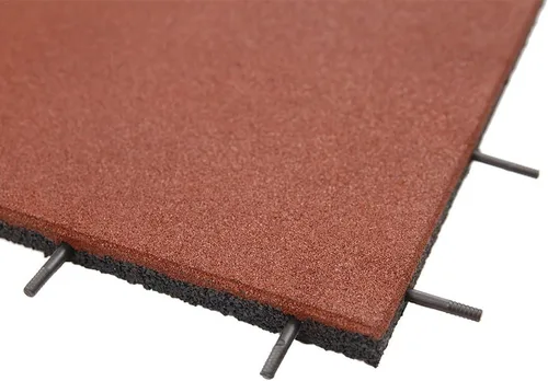 Miniatura 3 de RevTime Azulejos de goma entrelazados fáciles de hacer tú mismo para exteriores, 20 x 20 x 1 pulgada (19.685 x 19.685 x 0.984 in) de grosor
