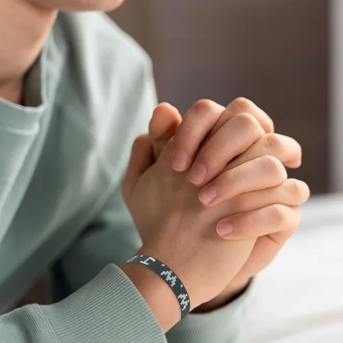 Miniatura 16 de Long tiantian WWJD - Pulsera con texto en inglés «What Would Jesus Do», pulseras WWJD para mujeres, pulseras W.W.J.D para hombres, joyería
