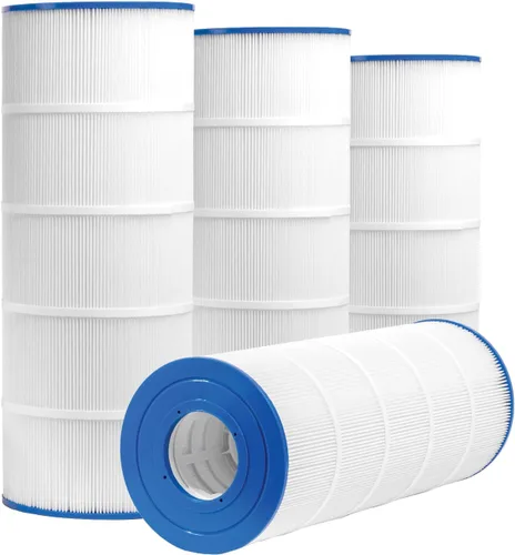 XtremepowerUS Paquete de 4 cartuchos de filtro de repuesto para piscina de 120 pies cuadrados para PLF120A, C1200 Series, CX1200-RE, PXC125, PA120,
