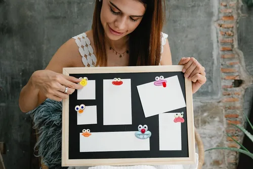 Miniatura 3 de Imanes de plantas, Googly Eyes imanes de plantas para plantas en maceta, dijes de plantas para regalos de plantas, juego de 7