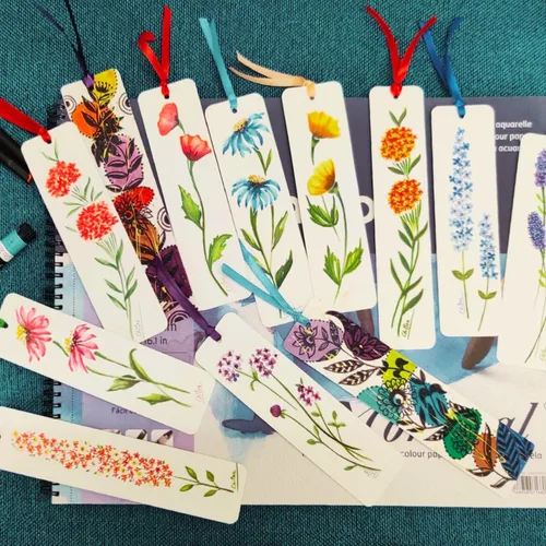 Miniatura 7 de Zen Sangam - Bloc de papel para bocetos (7.1 in x 2.0 in), acuarela, 300 GSM, 60% algodón, prensado en frío, 24 hojas (48 páginas), papel