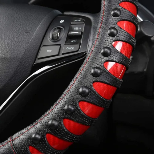 Miniatura 5 de West Llama - Funda para volante de automóvil, 15 pulgadas