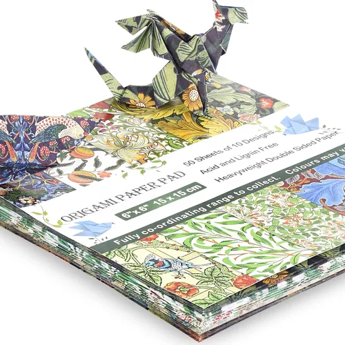 Miniatura 4 de Kit de papel para Origami, doble cara, 100 hojas, 20 colores, 6 pulgadas, cuadrado japonés Chiyo, fácil de doblar, para manualidades, bricolaje
