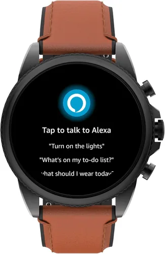 Miniatura 6 de Fossil Gen 6 - Reloj inteligente con pantalla táctil de 1732in con Alexa integrado frecuencia cardíaca oxígeno en sangre seguimiento de actividad