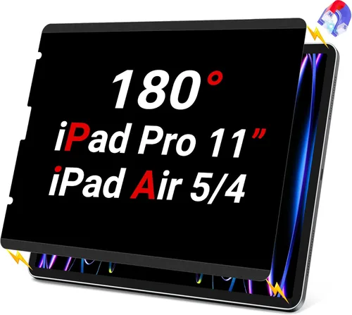 Miniatura 7 de ZZOEGAA - Protector de pantalla de privacidad para iPad de 9ª generación, protector de pantalla de privacidad magnético para iPad de 9ª 8ª y 7ª