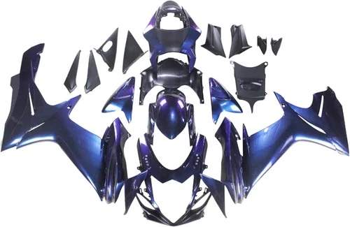 Miniatura 288 de Kit de carenado de inyección azul, negro y blanco para Suzuki GSXR600 GSX750 2006 2007 GSXR 600 GSX-R750 06 07 ABS Carenado de plástico completo