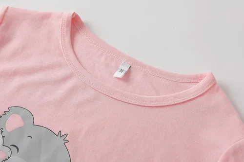Miniatura 3 de Conjunto de pijama de conejito para niñas grandes, ropa de dormir de dibujos animados para invierno, diseño de conejo
