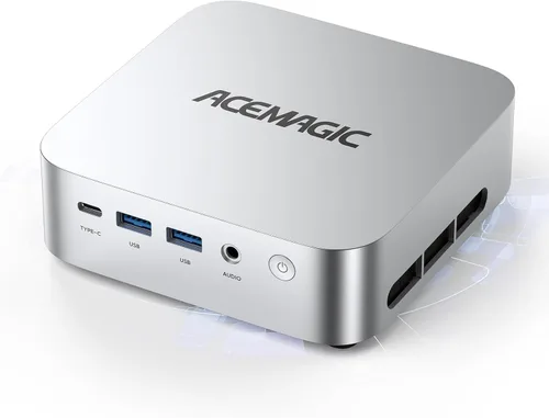 Miniatura 11 de ACEMAGIC K1 Mini PC AMD Ryzen R2544 8GB DDR4 256GB SSD Mini computadoras (Turbo 3.7GHz), Win 11 Pro Radeon 4K Triple Display Computadoras