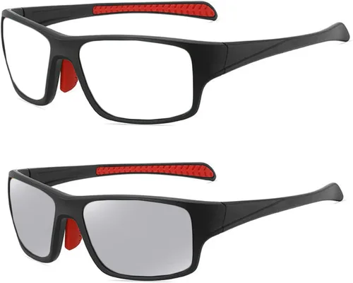 Miniatura 4 de Gafas de lectura bifocales fotocromáticas de transición para hombres y mujeres, gafas de sol deportivas para presbicia, UV400, 2 uds