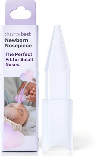 Dr. Noze Best Newborn Nozepiece | Seguro para bebés y niños pequeños | Solo funciona con el Aspirador Nasal Eléctrico NozeBot