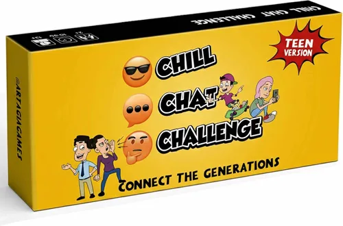 ARTAGIA Divertido juego de habilidades sociales y terapia para adultos y adolescentes: juego familiar de CBT para conversaciones terapéuticas y