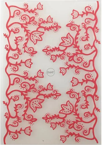 Miniatura 25 de DzIxY Carpetas de plástico en relieve de Feliz Navidad para suministros de fabricación de tarjetas, plantillas de papel 3D para álbumes de recortes
