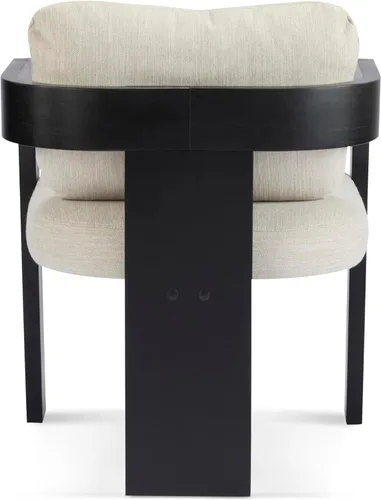 Miniatura 15 de Christopher Knight Home Yorick - Juego de 2 sillas de comedor modernas con cojín, juego de sillones de comedor de madera maciza, respaldo curvado