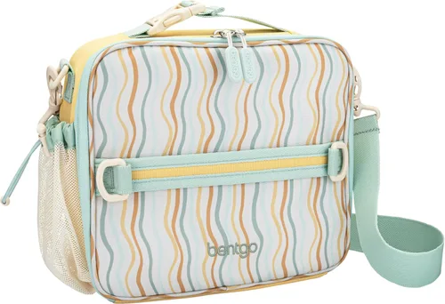 Miniatura 27 de Bentgo Kids Prints Lunch Bag - Double-Insulated, Reusable, for Kids 3+, Adjustable Strap; Holds Lunch Box/Water Bottle/Snacks; Easy-Clean