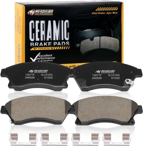 Miniatura 15 de Juego de pastillas de freno delanteras de cerámica compatible con Toyota Avalon 2008-2018, Toyota Camry 2007-2017, compatible con Lexus ES350