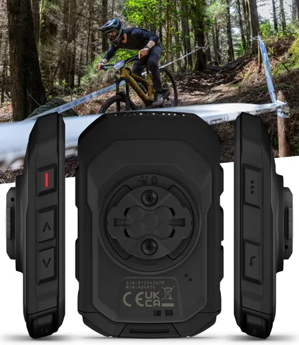 Miniatura 4 de Garmin Edge MTB - Computadora de bicicleta GPS resistente con métricas de bicicleta de montaña, mapas de sendero y topo, GPS multibanda, navegación
