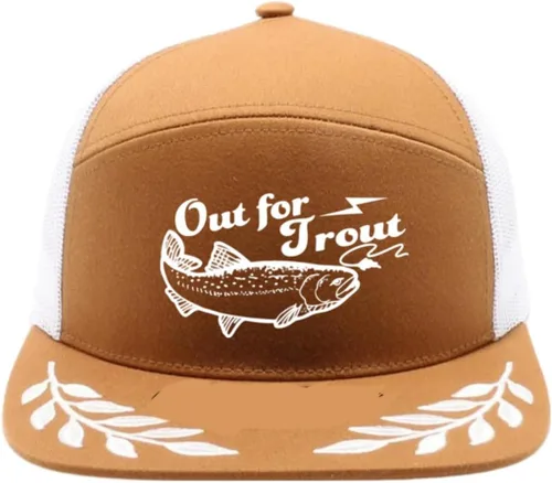 Miniatura 22 de ThatsRad Out for Trout Corduroy Snapback Sombrero Gorra Pesca con Mosca Pescador
