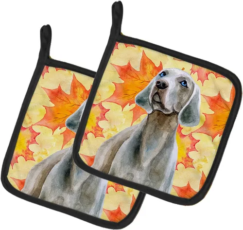 Miniatura 64 de Caroline's Treasures BB9655PTHD - Juego de soportes para ollas de cocina resistentes al calor, almohadillas calientes para horno, 7 1/2 x 7 1/2