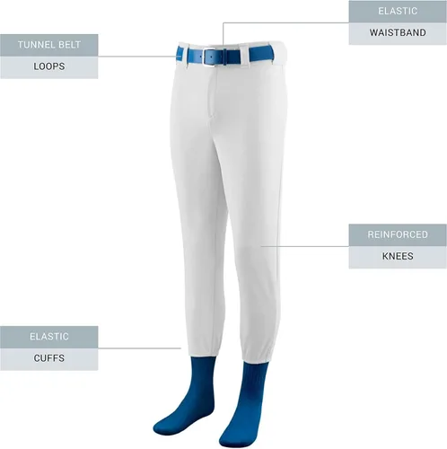 Miniatura 2 de Augusta Sportswear Augusta Pantalón de béisbol/sóftbol, juvenil Blanco