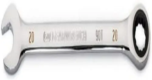 Miniatura 4 de GEARWRENCH 86907 Llave combinada de trinquete de 12 puntos con arco oscilante de 4 grados de 0.276 in