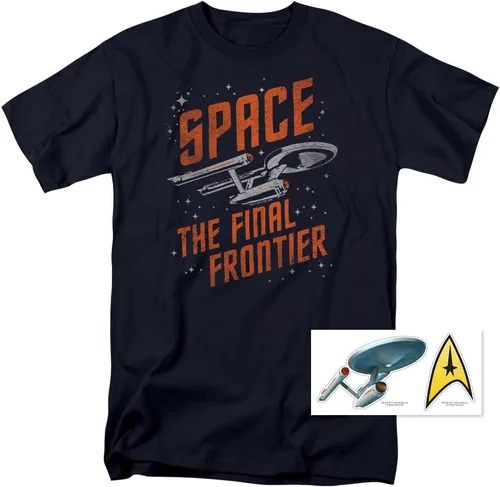 Miniatura 2 de Popfunk Camiseta clásica de Star Trek Space The Final Frontier