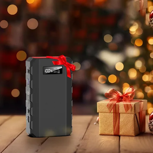Miniatura 8 de powkey Estación de energía portátil de 88 Wh, 24000 mAh, generador solar para acampar (panel solar no incluido), batería de litio de 110 V/65 W CA