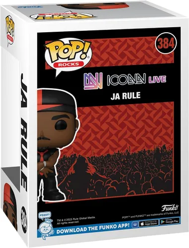Miniatura 3 de Funko POP! Rocks: Ja Rule - Figura de vinilo coleccionable - Idea de regalo - Mercancía oficial - para niños y adultos - fanáticos de la música