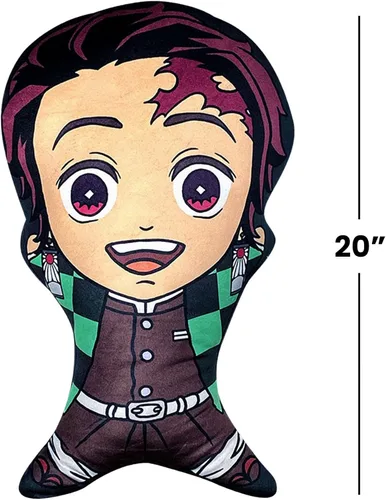 Miniatura 5 de Demon Slayer Tanjiro - Almohada de personaje PAL-O de 20 pulgadas