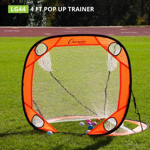 Miniatura 4 de Champion Sports Objetivo de entrenamiento de Lacrosse: red de tiro emergente y patio trasero