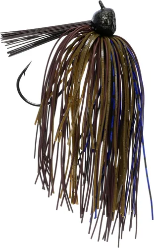 Miniatura 12 de Buckeye Lures Plantilla de fregona de fútbol con zócalo de goma viva, protector de malezas y cebo Cebo de pesca duradero resistente a las virutas