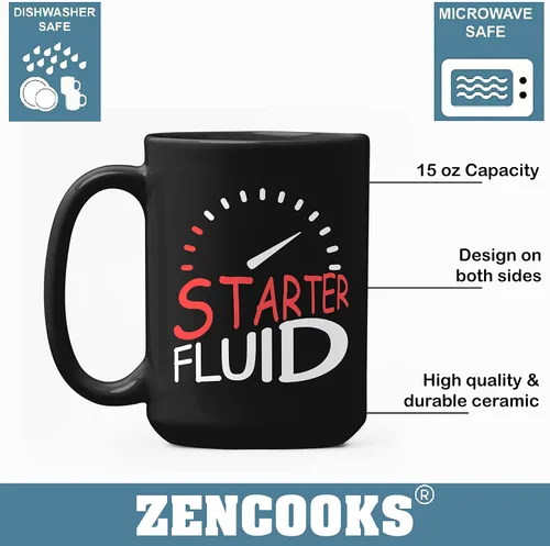 Miniatura 3 de Taza con líquido para principiantes, regalo divertido para el hermano entusiasta, regalo entusiasta para papá, papá, tío, mecánico, regalos