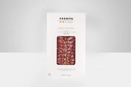 Miniatura 2 de Combo de Chorizo Ibérico en rodajas y Salchichón Ibérico en rodajas 4 oz (2 oz cada uno) (1)
