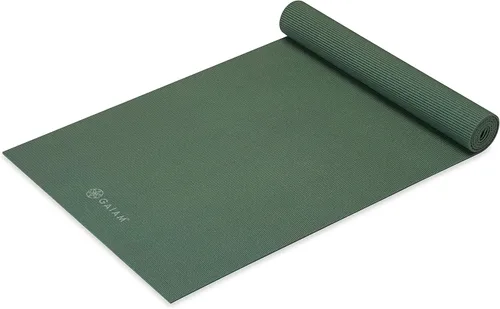 Miniatura 15 de Gaiam - Esterilla de yoga de calidad superior de 5mm, lisa, gruesa y antideslizante para todo tipo de ejercicios de yoga, pilates y gimnasia