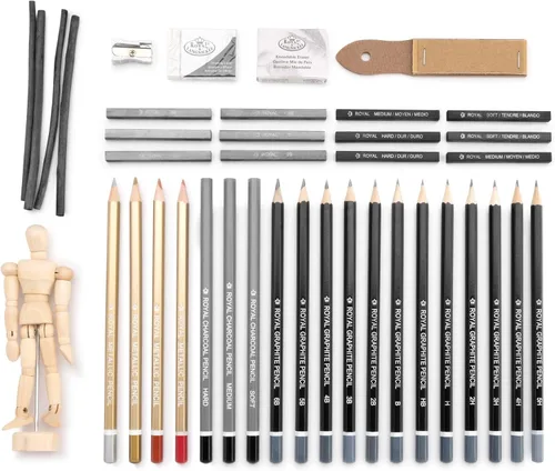 Miniatura 2 de Royal & Langnickel Estuche Premier de 40 piezas para artista de bocetos