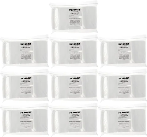 Miniatura 4 de Plymor 5 x 8 pulgadas (caja de 1,000), bolsas de plástico con cierre de cremallera resistente de 4 mil
