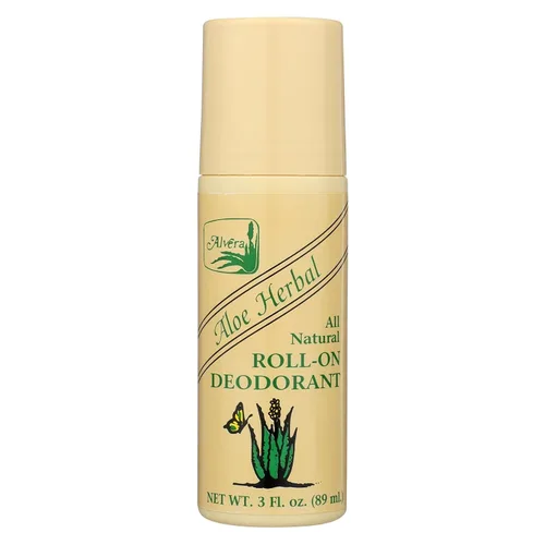 Miniatura 6 de Alvera All Natural - Desodorante roll-on aloe y almendras, 3 onzas, 3 onzas líquidas