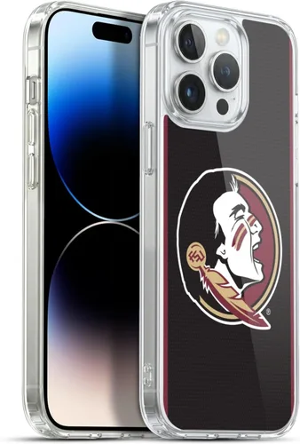 Miniatura 64 de Head Case Designs Funda de gel suave FSU Seminoles de la Universidad Estatal de Florida con licencia oficial compatible con Apple iPhone 13 Pro Max