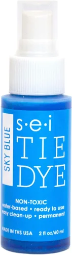 Miniatura 44 de S.E.I. Botella de spray de teñido anudado de caléndula: 2 oz. Spray de tinte de tela no tóxico, tinte permanente para ropa DIY, One Step